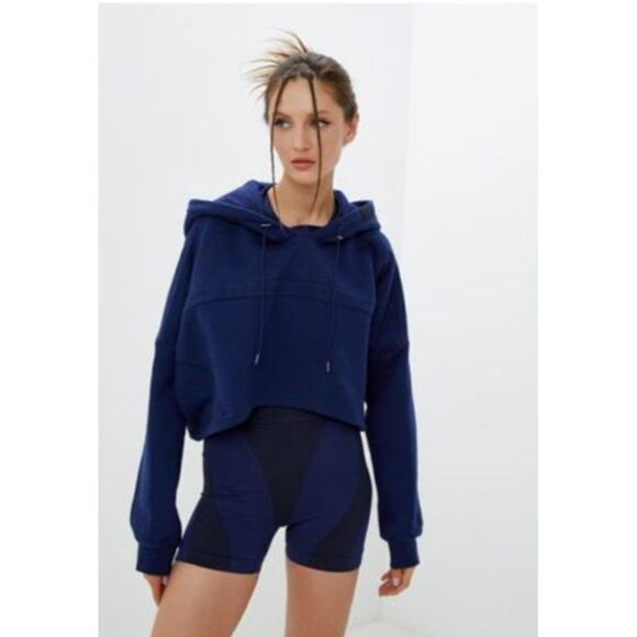 IVY PARK x adidas Hooded Cropped Shrug - Picture 1 of 16
